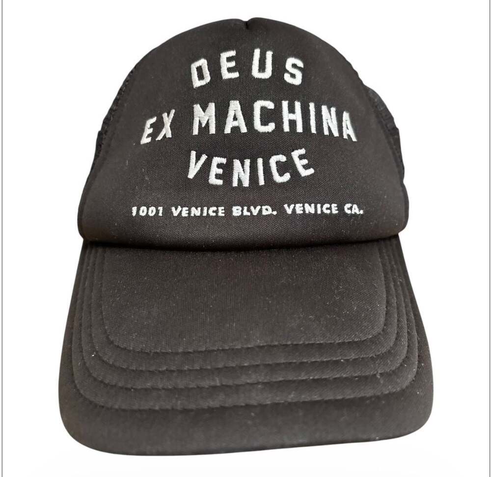 Deus Ex Machina Venice Trucker Hat Black